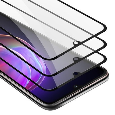 3x Fullcover Tempered Glass for Vivo V21 4G / 5G Screen Protection Film