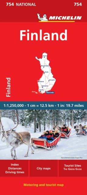 Finland Michelin National Map 754 by Michelin - Image 4