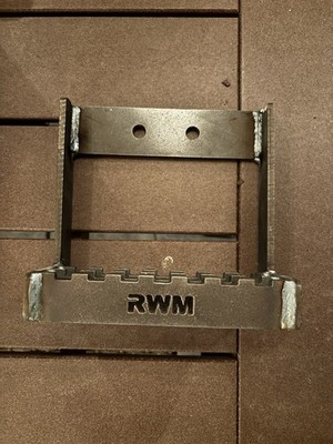 RWM Universal Brand New Bolt-On 8''drop step Raw Steel Step 1/4'' Thick
