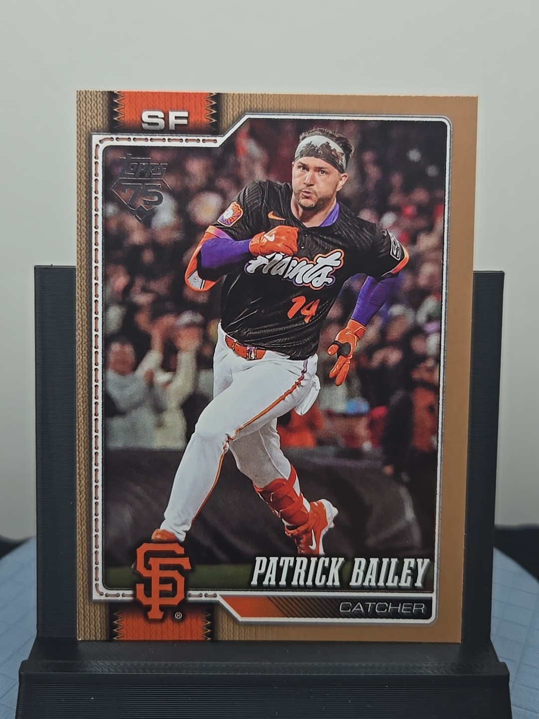 2026 Topps Series 1 - Patrick Bailey #7 Gold /2026 San Francisco Giants