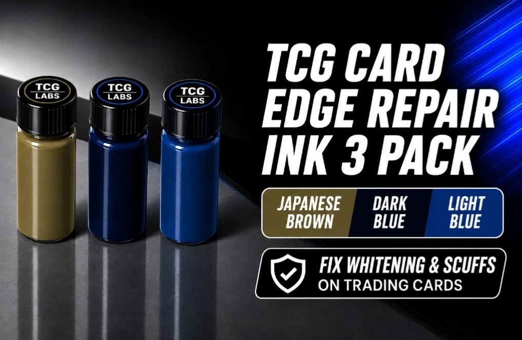 Tinta de restauración Pokemon Edge - Juego de cartas coleccionables a juego de colores para reparar y eliminar blanqueamiento