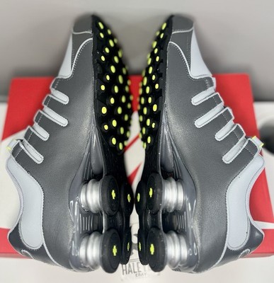 NEW Nike Shox NZ 'Wolf Grey/Volt' | Men Sizes 7 - 14 | 378341-009