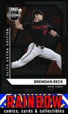 2021 Panini Elite Extra Edition #55 Brendan Beck New York Yankees