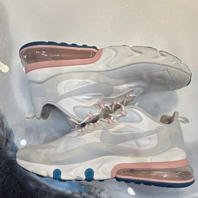Nike Air Max 270 React Men s Low Top Lace-Up Sneakers Art AO4971-100