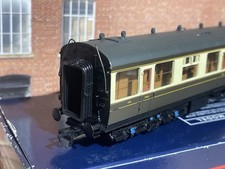 BACHMANN OO GAUGE 34-075C GWR CHOCOLATE CREAM COLLETT 60' 3rd CLASS BRAKE COACH
