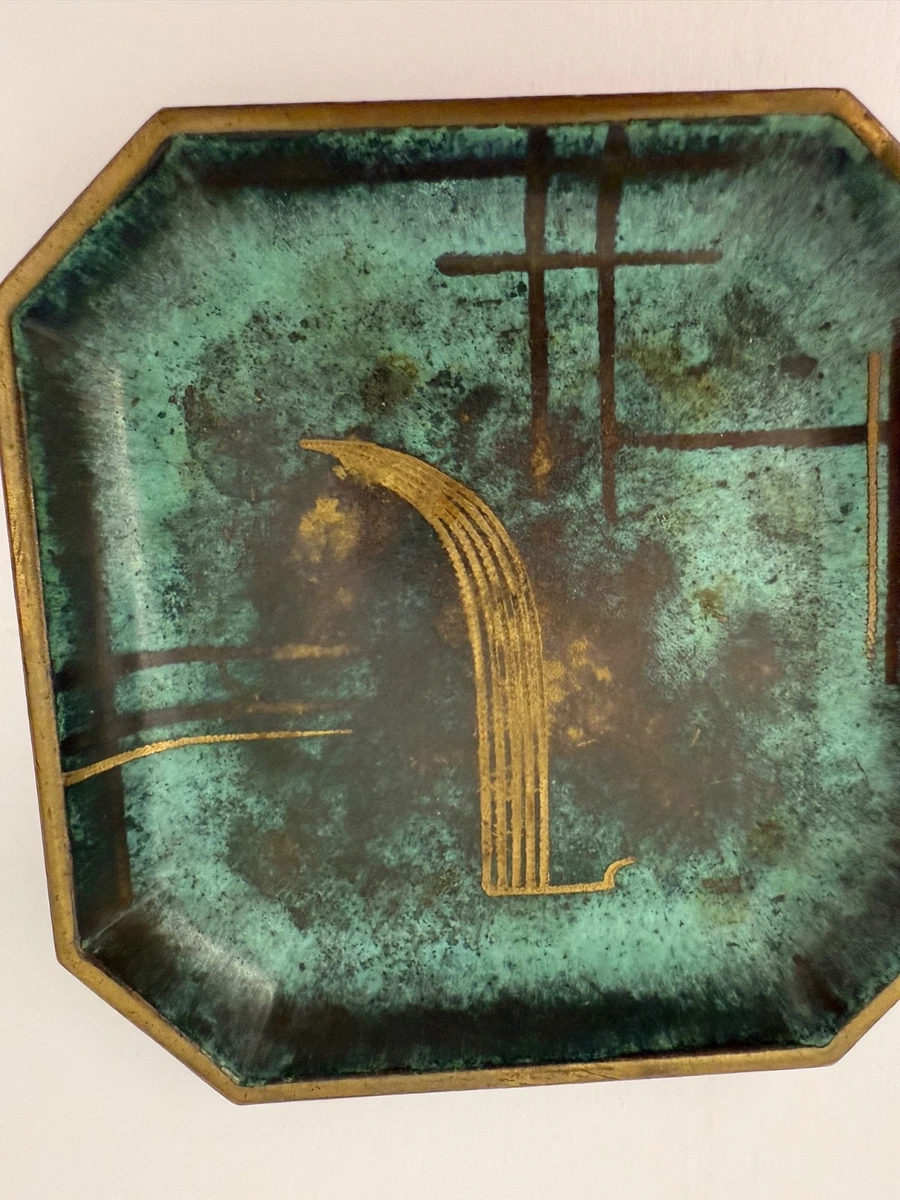 Antique WMF Ikora Square Dish by Paul Haustein