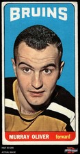 1964 Topps #79 Murray Oliver Bruins 2 - GOOD