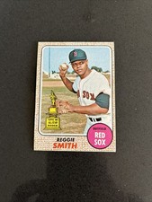 1968 Topps Reggie Smith 61 Nr Mint Rookie Cup Boston Red Sox