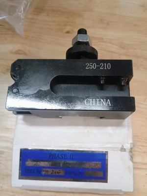 PHASE II  250-210 / BXA  Quick Change Knurling,  Facing Tool Holder   5/8'' Shank