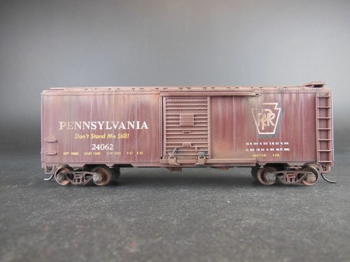COCHE DE CAJA ESCALA HO DESGASTADO PENNSYLVANIA 24062 DON'T STAND ME STILL 40' | Condition: Used