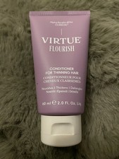 Virtue Flourish Conditioner for Thinning Hair | Thickens & Detangles Fine -60ml