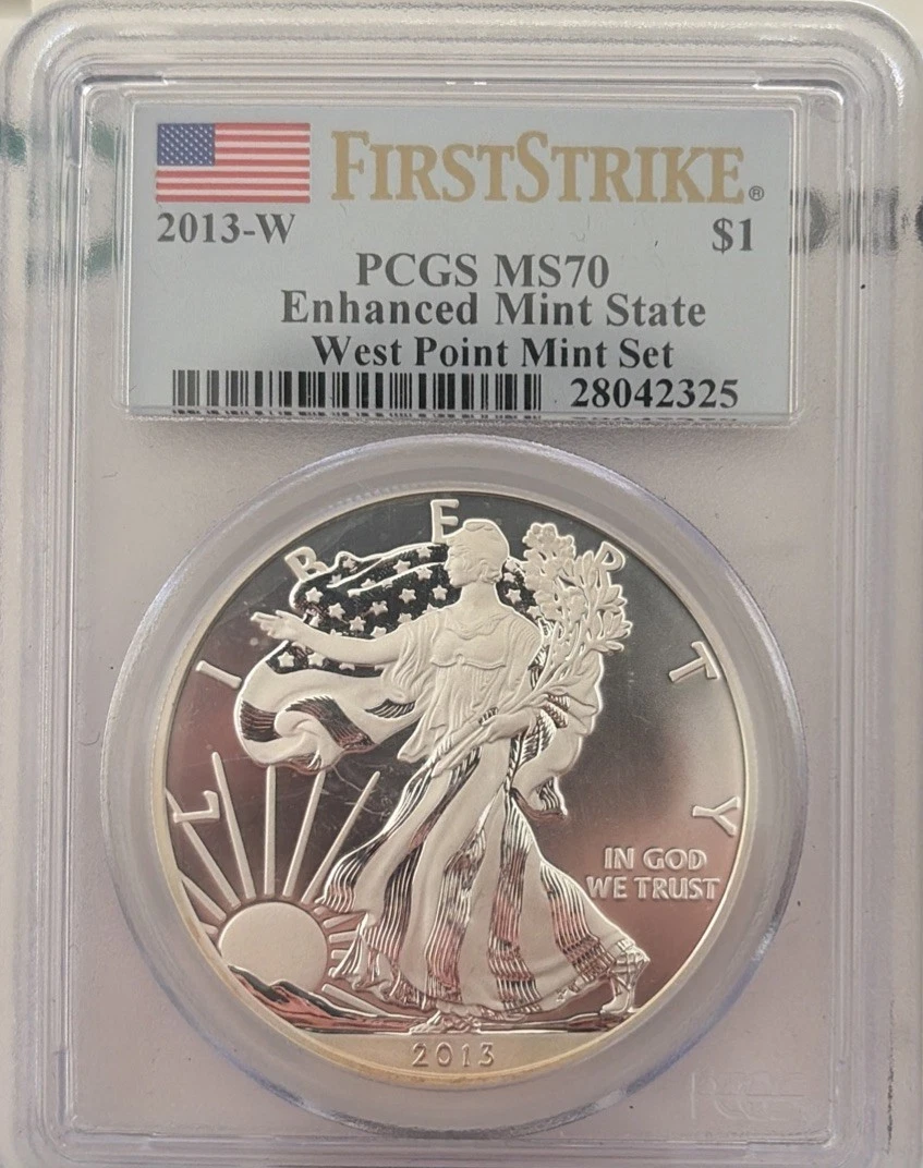 West Point Silver PCGS Grade MS 70 US Coins for sale | eBay