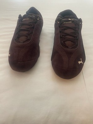 Rare Vintage Puma Speedcat Brown Suede Shoe Women's US Size 9