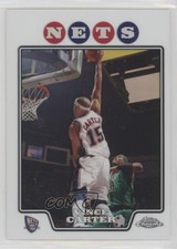 2008-09 Topps Chrome Refractor Vince Carter #115 HOF 0ex8
