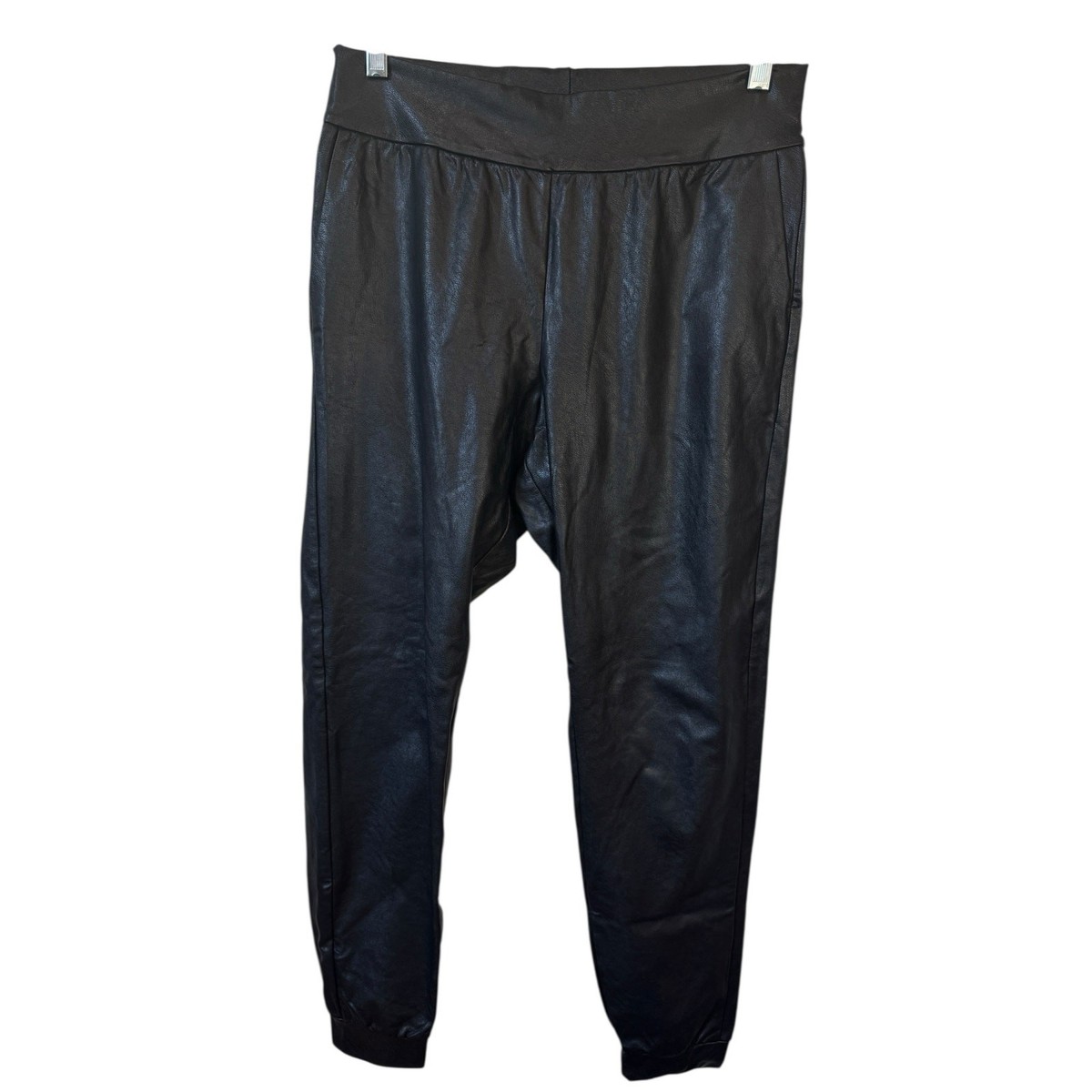 COMMANDO Faux Leather Joggers Size Medium Revolve Luxe Minimalist Quiet Luxury View 2
