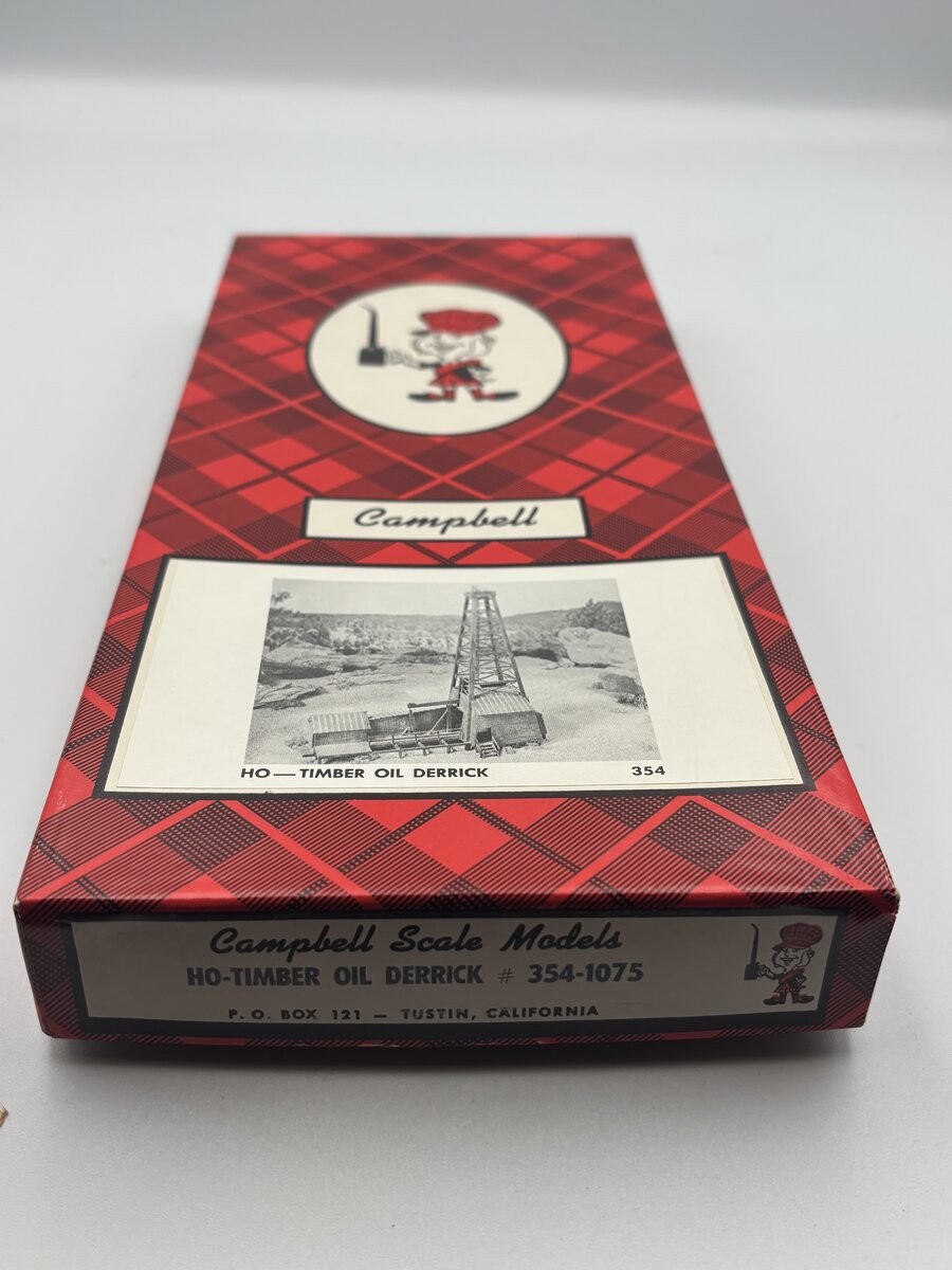 Campbell Scale Models 354 HO ScaleTimber Oil Derrick Kit