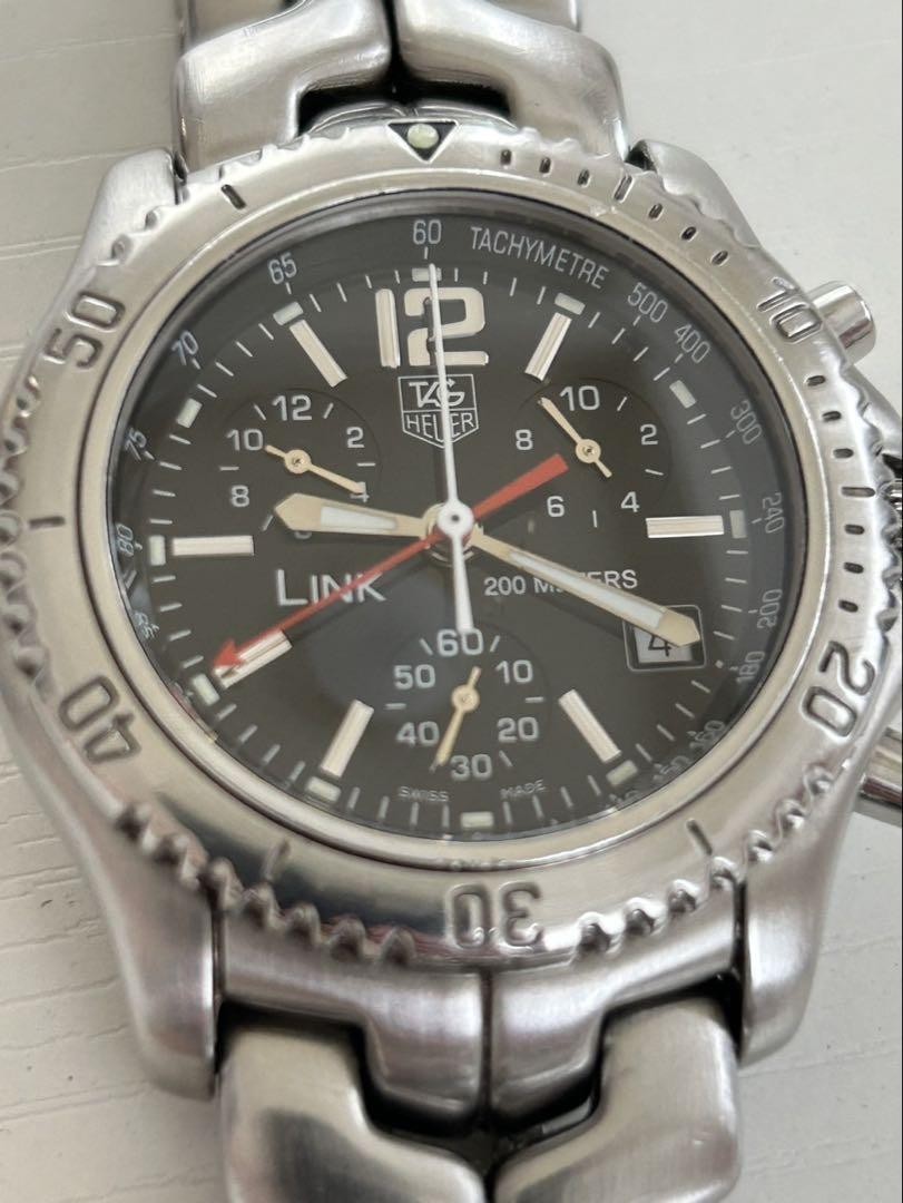 TAG Heuer Link Chronograph CT1111 714525 Mens Watch