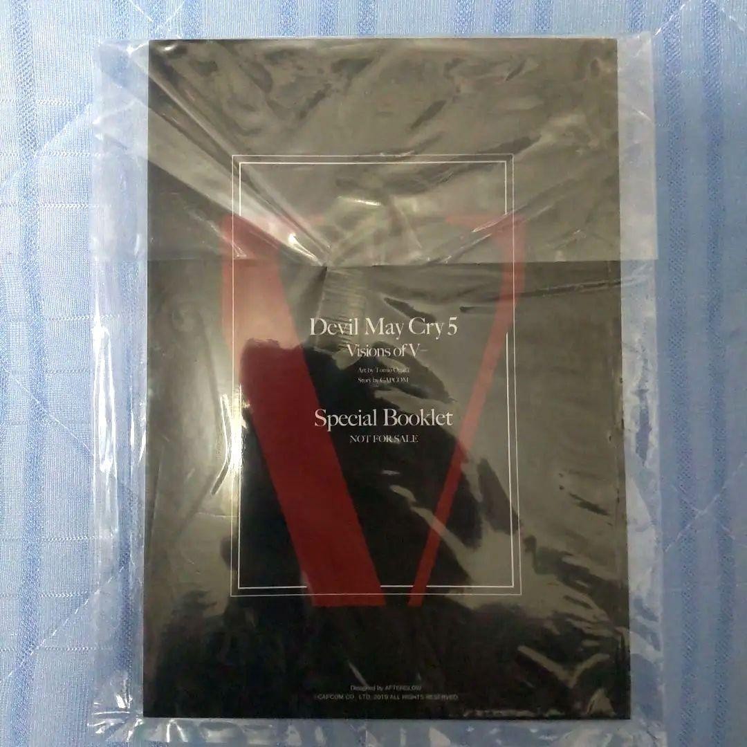 Devil May Cry Book Vergil Illustration Visions of V Bonus Booklet