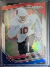 2025 Panini-Prizm Football Josh Sweat Red,White & Blue Prizm #4