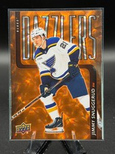 2025-26 Upper Deck Dazzlers Orange Jimmy Snuggerud St. Louis Blues #DZ-64