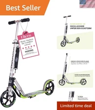 Versatile Big Wheel Scooter 205 - Lightweight, Foldable & LED for Safe Rides