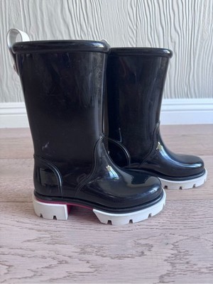 Christian Louboutin Kids br Toy Pluie rubber rain boots Sz: 27 / 10 US br $ 495