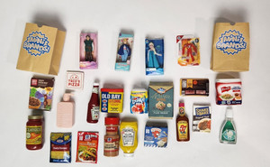 ZURU Mini Brands Lot of 20+ Food Grocery Miniatures Disney Marvel Mixed