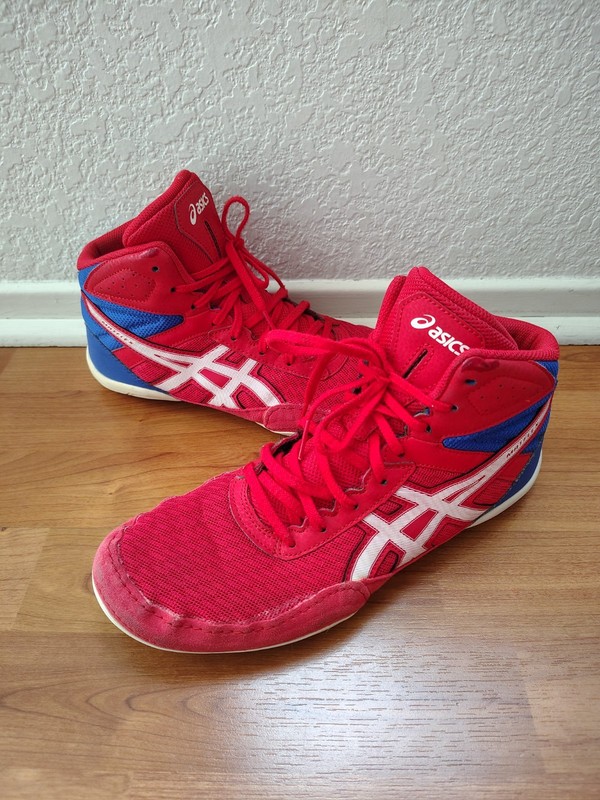 Asics Matflex 6 GS Size 9.5 Men's Wrestling Shoes (Pre-Owned)
