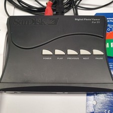 San Disk, Digital Photo Viewer f&uuml;r TV mit Instalationsanleitung, m  2 Videokabel