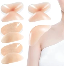 Silicone Shoulder Pads for Women Clothing Soft Adhesive Shoulder Pads for Women