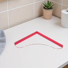 2 Pcs Self-adhesive Bathtub Backsplash Guards for Showers Acrylic Bathroom
