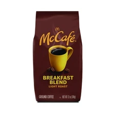 McCafe Ground Coffee, Breakfast Blend, 12 oz Bag