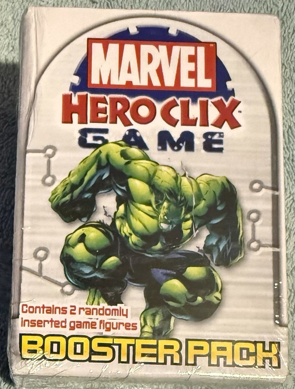 Marvel Heroclix Game Universe Booster (2) Pack Random Figure Pack New Sealed