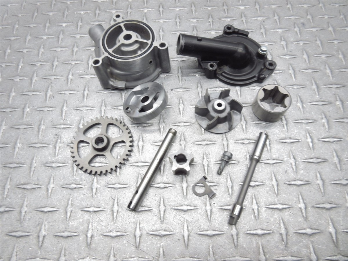 2011 09-12 Kawasaki ZX600 ZX6R Engine Oil Water Pump Gear Rotor