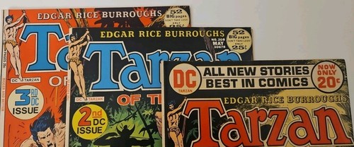 TARZAN OF THE APES Vintage 3 Comic Lot #208-210 DC 2nd, 3rd, 4th Issues Clean - Picture 11 of 13