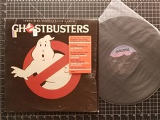 GHOSTBUSTERS Soundtrack LP 1984 IN SHRINK w/ HYPE VG /VG Ray Parker Jr VINYL