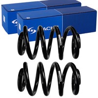 2X Sachs Fahrwerksfedern Vorne Passend FÜR Nissan Interstar Opel Movano Renault