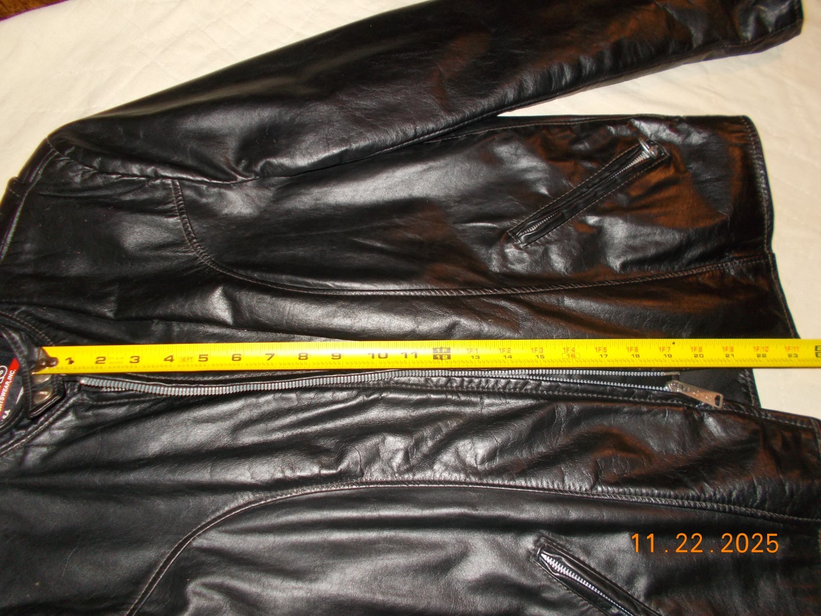 leather jacket cafe style - image 12