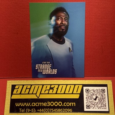 Star Trek STRANGE NEW WORLDS Season 2 CAST GALLERY Card Dr Joseph M Benga CC8
