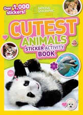 Kids Sticker Book with 1000 Cute Animal Stickers Fun Activities and Games