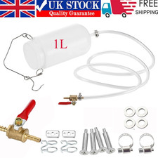 Universal MOTORCYCLE 1 LITRE AUXILIARY FUEL TANK & CARB BALANCING TOOL TANK UK