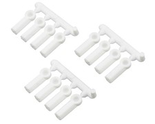 RPM Heavy Duty 4-40 Rod Ends White  12  RPM73381 