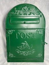 Antique style- Green Cast Aluminum Wall Mount...