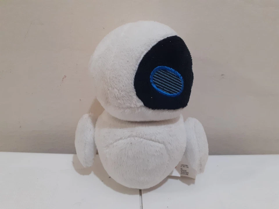 Rare Eve Soft Plush Toy Wall-e Stuffed Toy With Head Turns 360° Pixar - Image 2 of 4