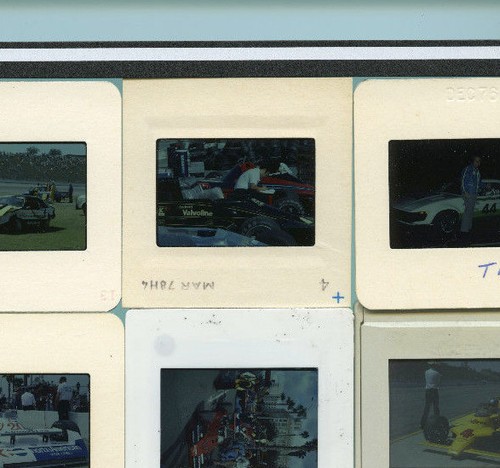 1978 Mario Andretti #5 John Player Lotus - Long Beach Grand Prix - 35mm Slide - Picture 2 of 3