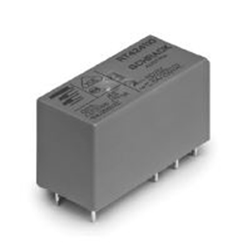 1x RT424024 Relais 8A 8-Pin – 2 Wechsler, Passend Für 005/012/024/048, Für Schaltungen & Steuerungen
