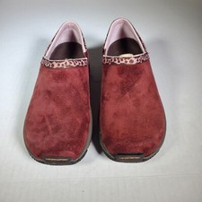 Merrell Encore Adams Raisin Women Clogs Suede Slip On Loafers Size 6M
