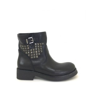 stivaletti biker borchie