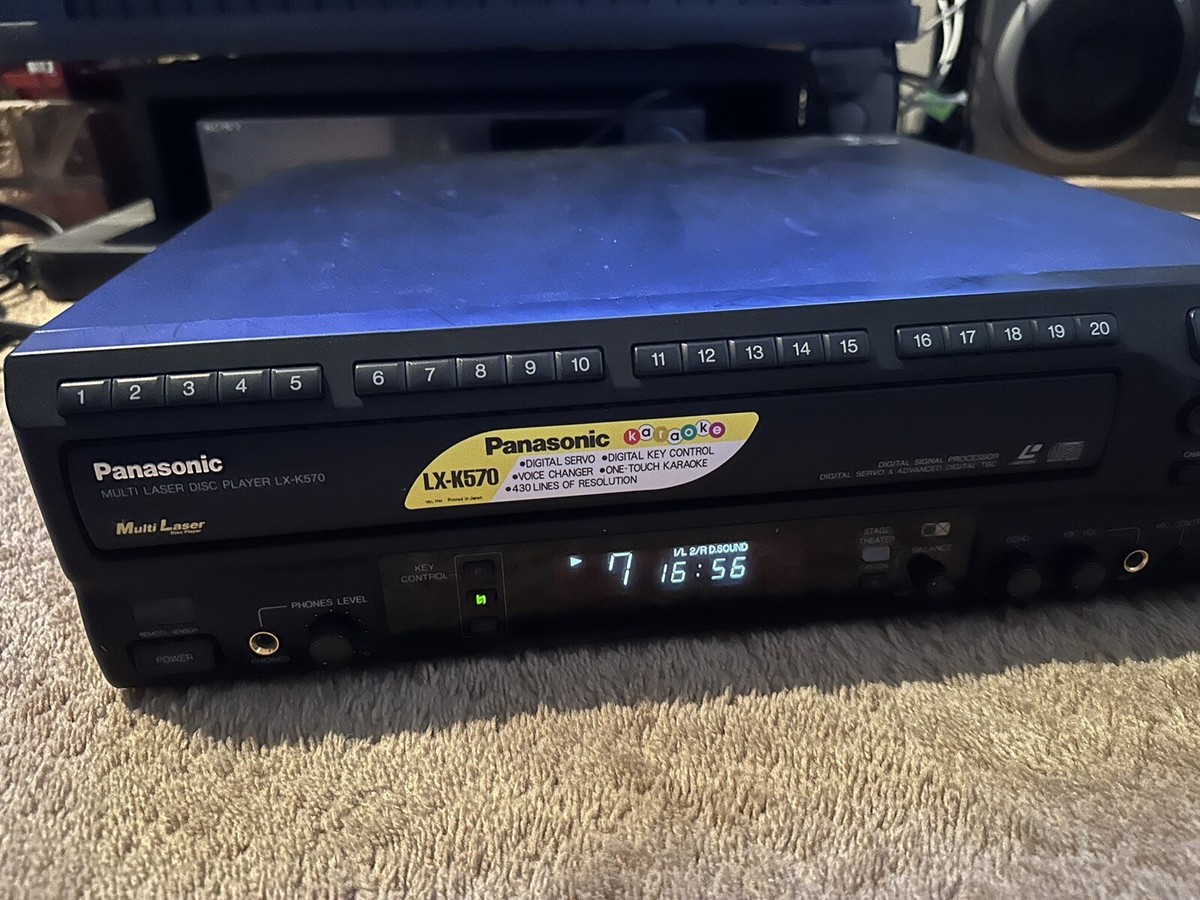 Panasonic　 マルチレーザーディスクプレーヤーLX-K580V Panasonic マルチレーザーディスクプレーヤーLX-K580V