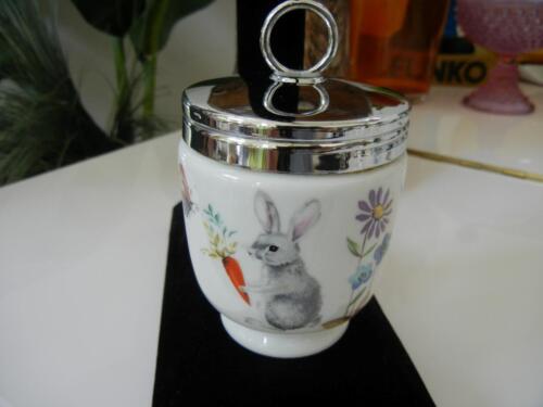 VINTAGE ROYAL WORCESTER A SKIPPETY CONTE JUMBO OEUF CODDLER LAPIN PAPILLONS EUC - Photo 1/6